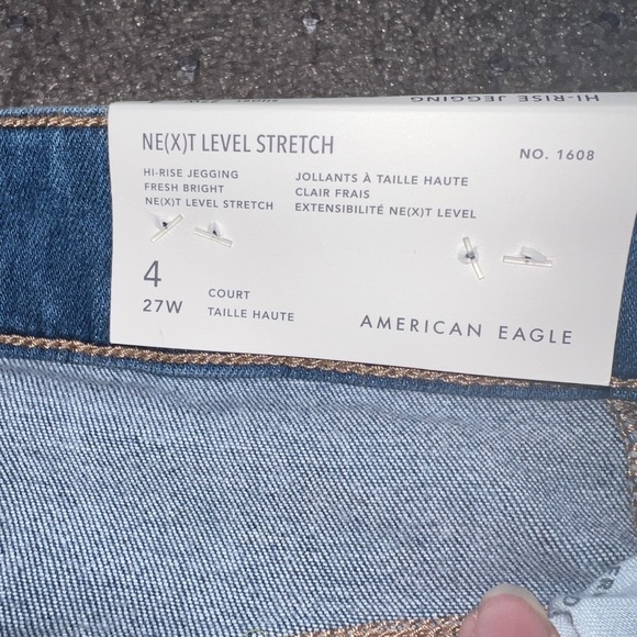 New With Tags American Eagle Ne(x)t Level High-Waisted Jegging - Picture 7 of 7